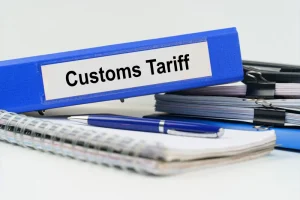 Customs tariff
